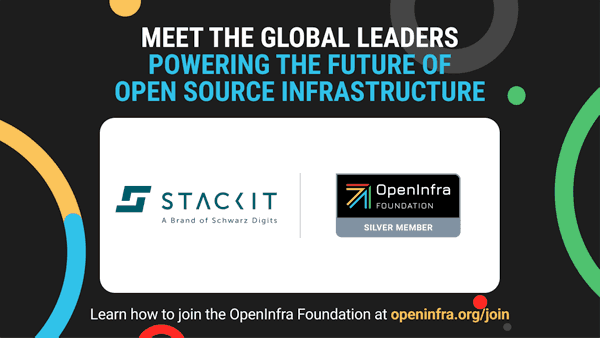 STACKIT - Silver Member of OpenInfra Foundation